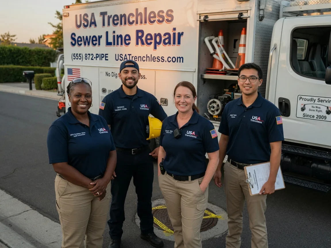 Sewer Line Repair company in Hennepin, OK